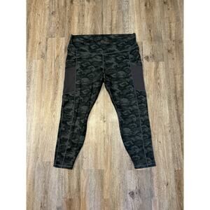Fabletics Womens On-The-Go PowerHold High Waisted Legging Size 3X